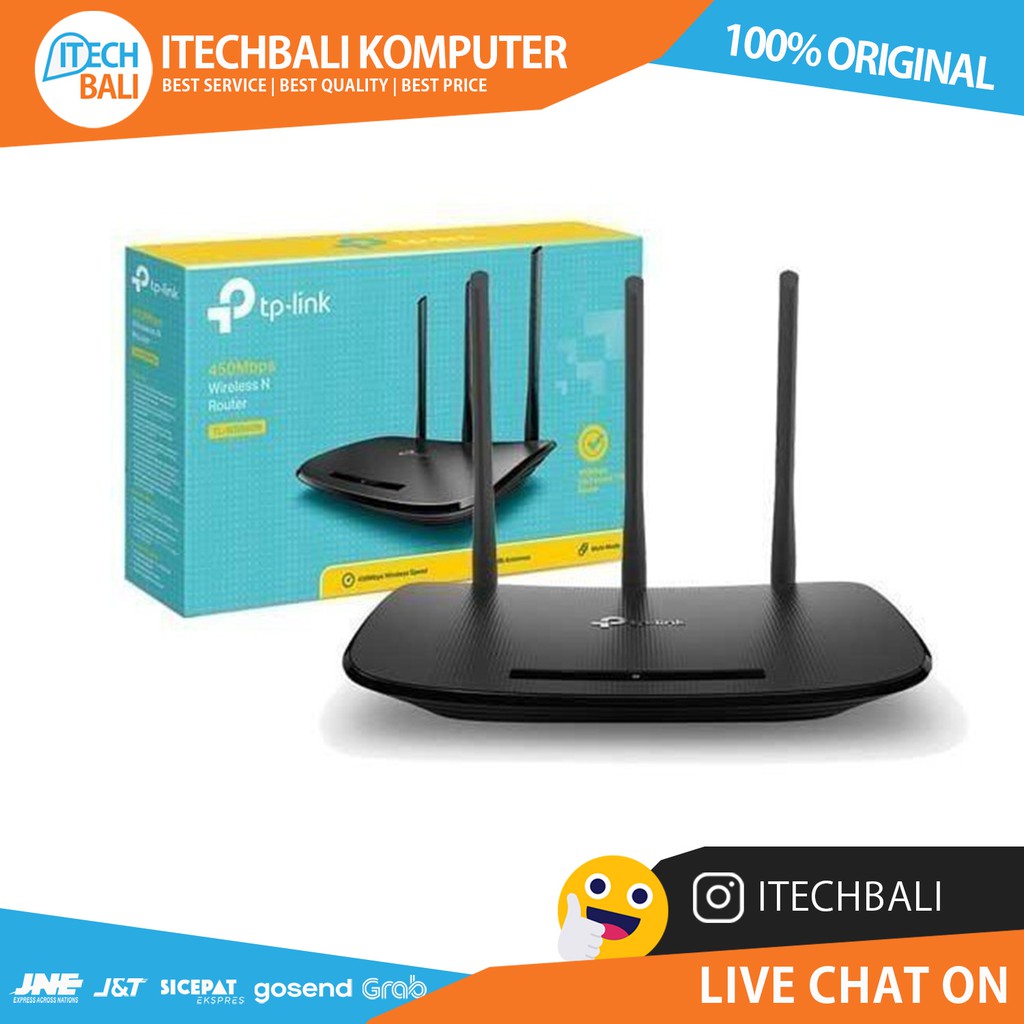 Router TP-LINK TL-WR940N 450Mbps Wireless  | ITECHBALI