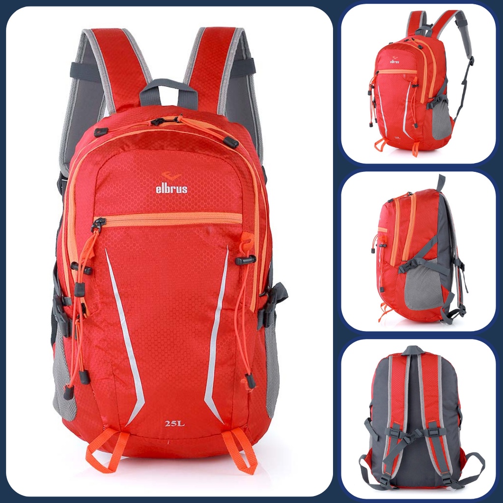 Toko Thabita Ransel 25 Liter Backpack Pria Wanita Elbrus Tas Punggung Daypack