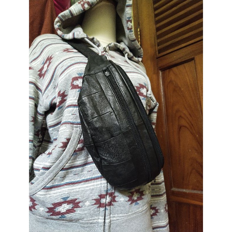 Waistbag Kulit Preloved