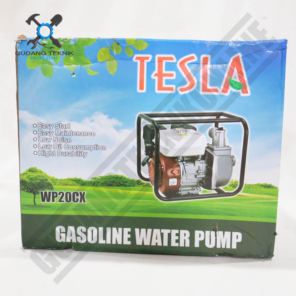 Water Pump Tesla WP20CX - WP30CX / Mesin Pompa Air Sawah Tesla 2&quot; 2inch - 3&quot; 3inch