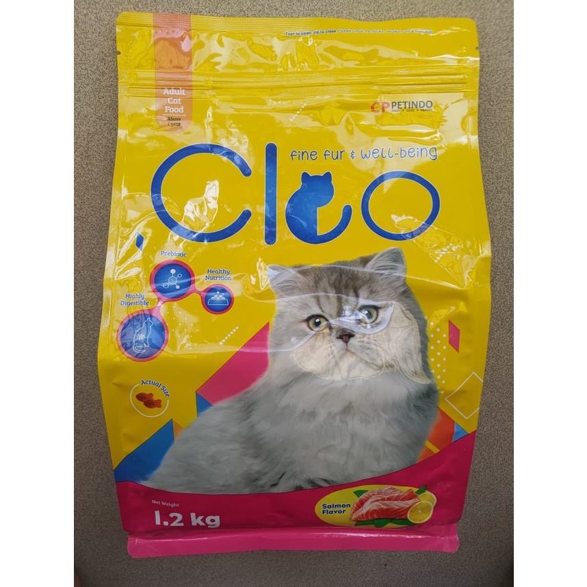 CLEO Salmon Adult Cat Food Freshpack 1.2kg