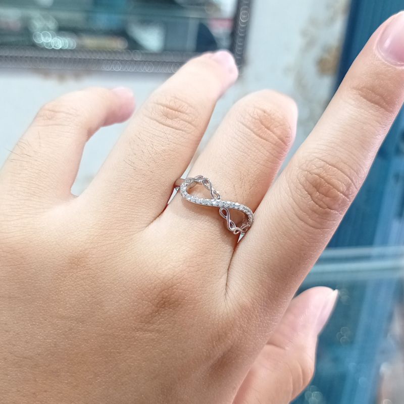 Cincin Cewek Perak Silver 925/S925 Cincin Korea