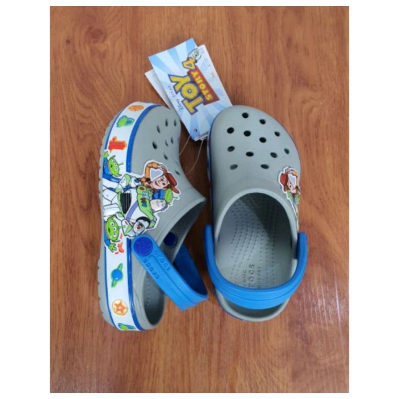 Sandal Crocs anak Funlab toy story / Crocs anak spidermen / sandal anak