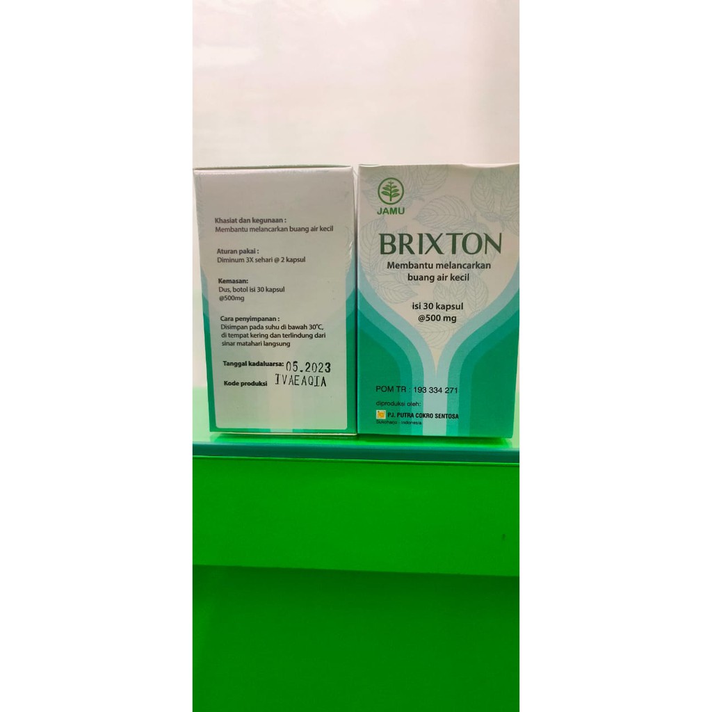 

Brixton Capsul (Mengatasi Kencing Batu/susah buang Air Kecil)