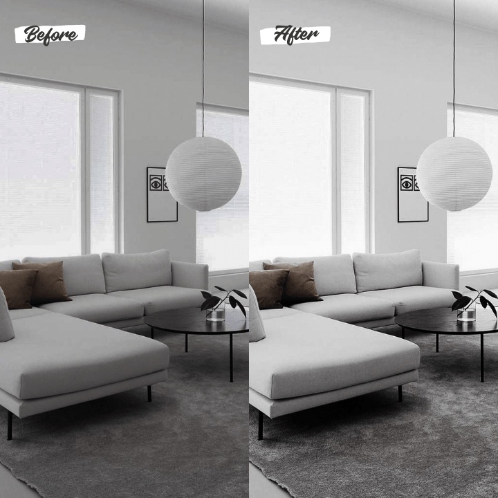 15 Premium Lightroom Preset White Interior IOS/Android and Desktop