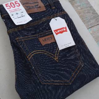  CELANA  JEANS GARMEN HITAM  LEVI s  505 Shopee Indonesia