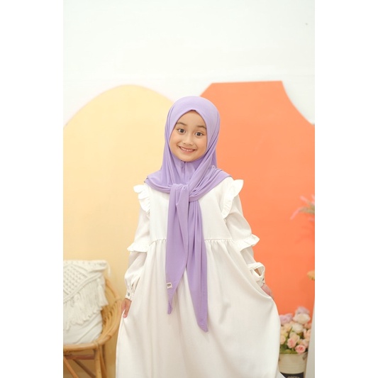 Kerudung Jersey Anak Pastan Anak Hijab Anak Bahan Jersey Neeca Kiddos Murah