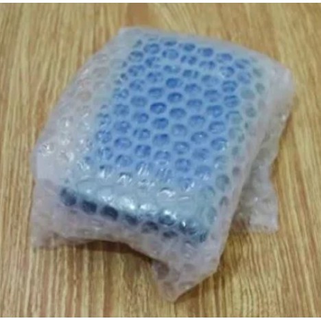 Plastik bubble wrap untuk tambahan packing extra safety