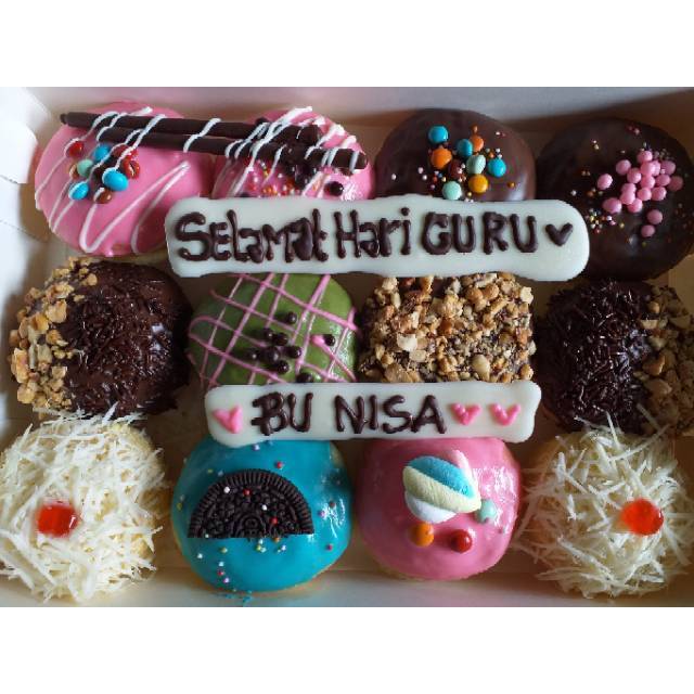 DONAT ULTAH / DONAT ULANG TAHUN / DONAT HOMEMADE