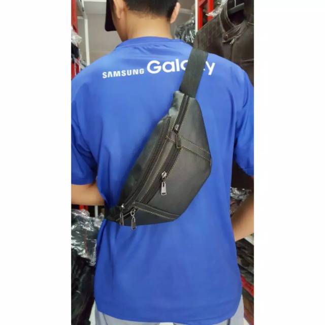 PROMO!!! WaisTbag Pria - TRM WATErPROOF LIPAT 1AX802 OrAnye. Bisa di Lipat. Parasud Y18 pria Army