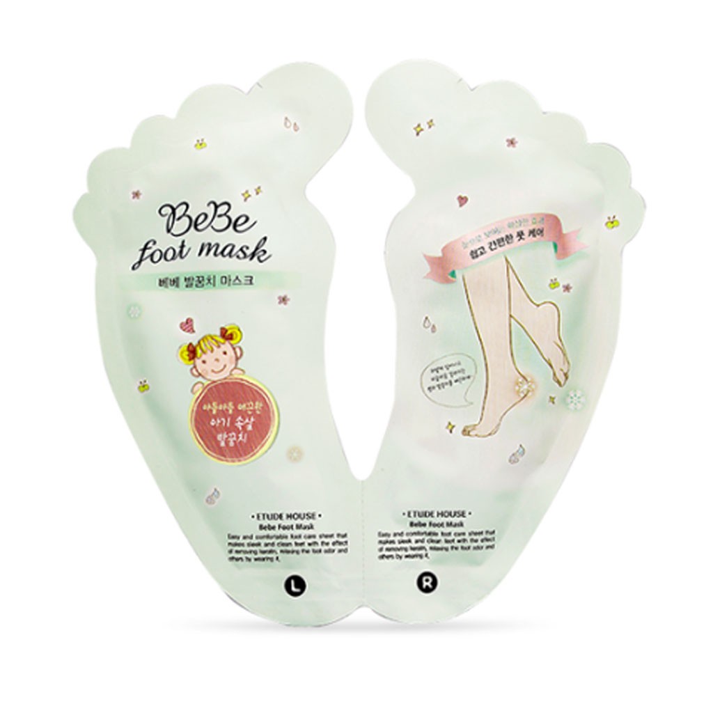 Etude House Bebe Foot Mask Masker Kaki Shopee Indonesia