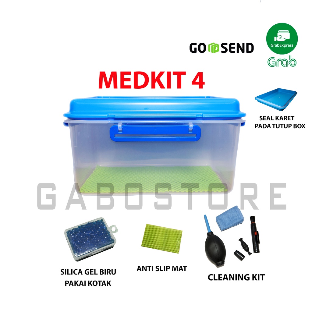 Jual Paket Drybox Dry Box MEDKIT 4 untuk kamera, drone dll Shopee