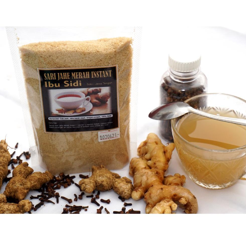 

[PROMO NCQ74] SARI JAHE MERAH INSTANT IBU SIDI MINUMAN HERBAL KHAS SOLO Baru