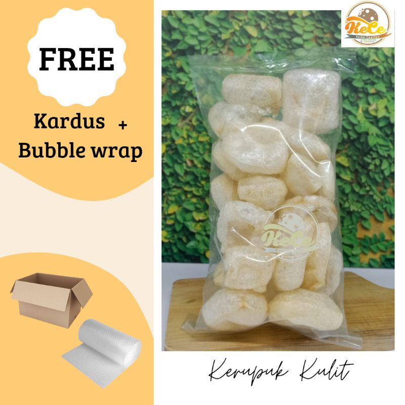 

KERUPUK KULIT 100gr / KERUPUK KULIT ASIN / KERUPUK KULIT RENYAH