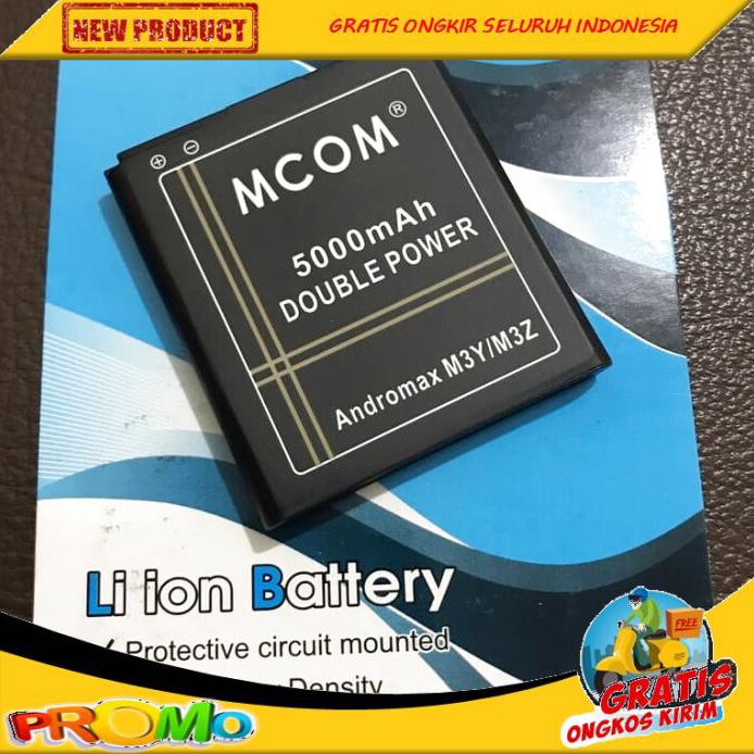 TERBARU BATERAI MODEM WIFI MIFI ANDROMAX M3Y DOUBLE DABEL DOBEL POWER MCOM BOLEH RESELLER