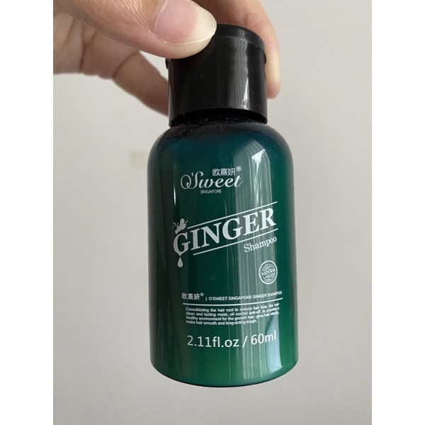PRELOVED O’sweet singapore ginger shampoo 60ml