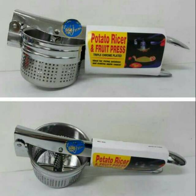 Pelumat Kentang Stainless Potato Ricer Penghancur Kentang Potato Press HP