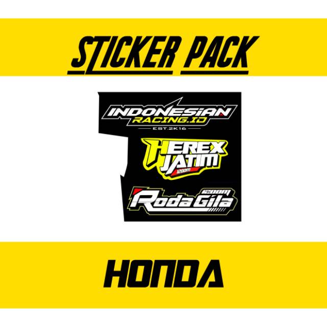 stiker honda stiker rcb sticker sss stiker gank