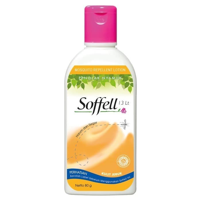 Soffell Lotion Anti Nyamuk Kemasan Botol 80 gram