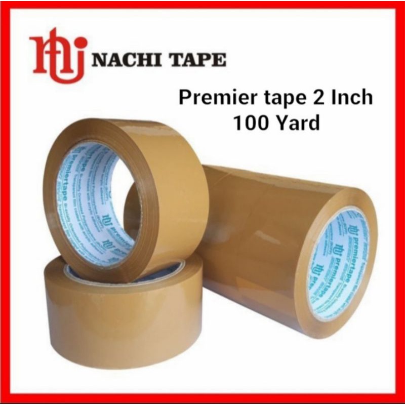 Lakban / Plakban 2 Inch Premier Tape by Nachi (Box)