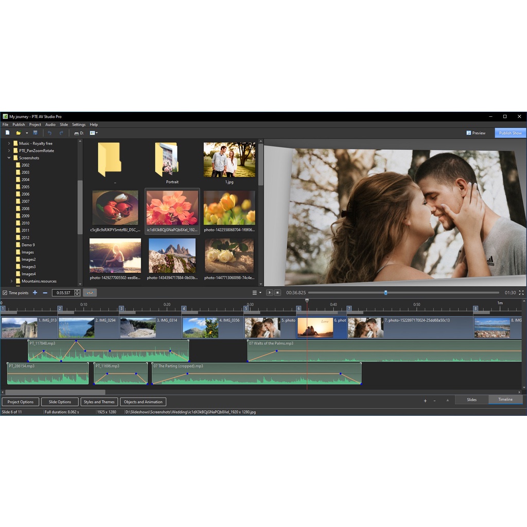 PTE AV Studio Pro 11 Software Slideshow Maker Full Version Powerful Slideshow Software Sony Video Editing