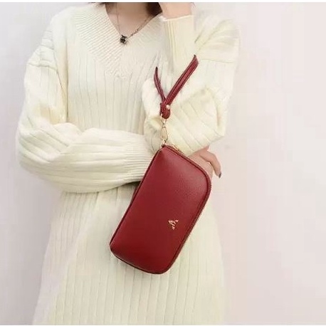 ZIE.STORE11 BAYAR DITEMPAT Tas Wanita Clutch Dompet Simple Fashionable dompet lucu