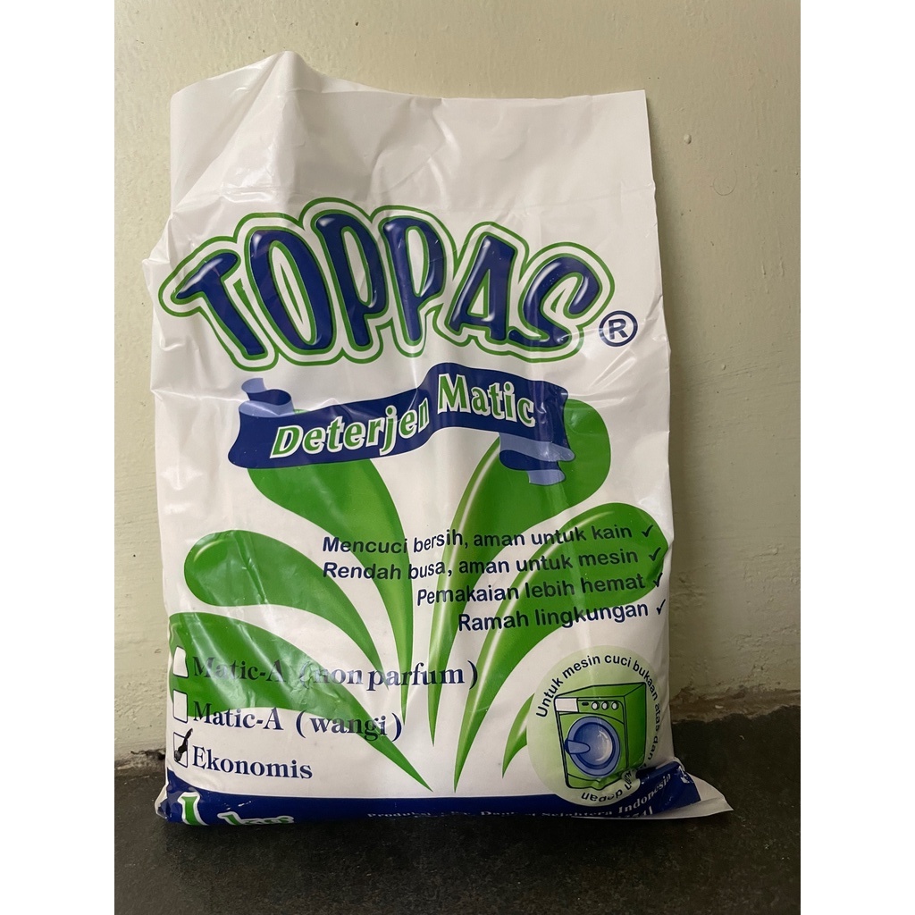 Toppas Detergent Bubuk Matic Ekonomis 1 Kg