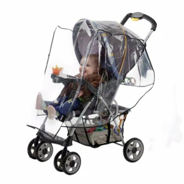 COVER Stroller Bayi Allsize Raincoat untuk Semua Stroller strollercp