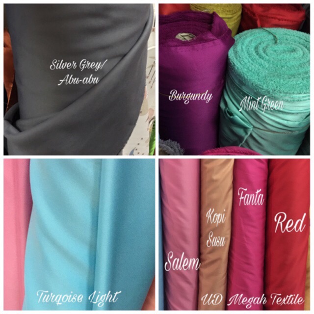 Harga Per Meter Lebar115 Kain Maxmara Silk Polos Local Grade Halus Flowly Glowing Shopee Indonesia