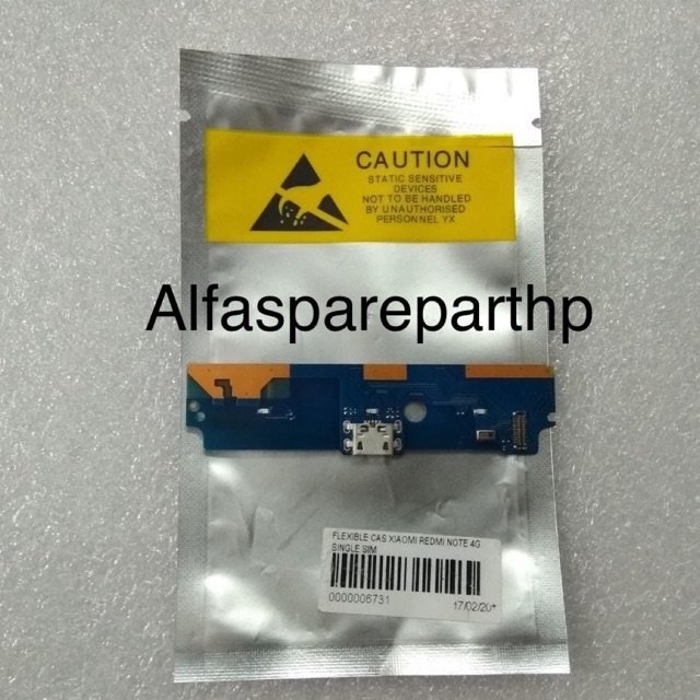 FLEXIBLE CHARGE / FLEXIBLE CAS XIAOMI REDMI NOTE 4G SINGLE SIM / REDMI NOTE 1 4G SINGLE SIM