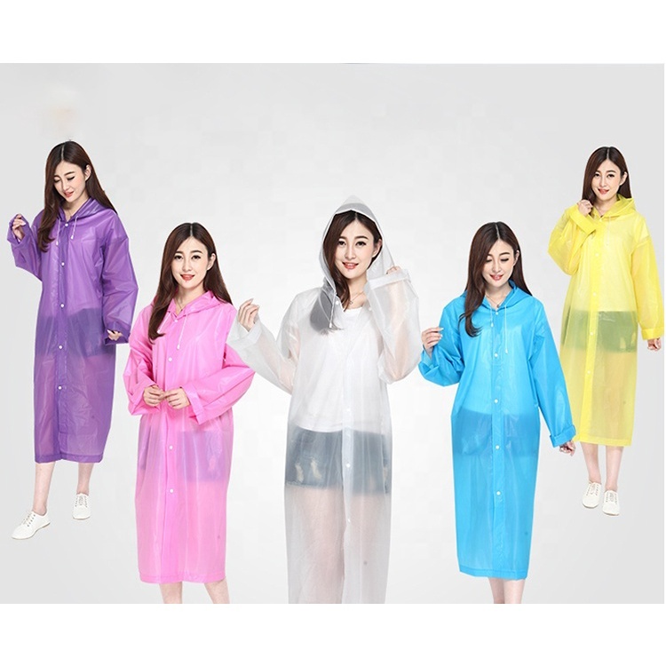 Jas Hujan Wanita Terusan Travelling Stylist Fashion Raincoat Transparan Motif