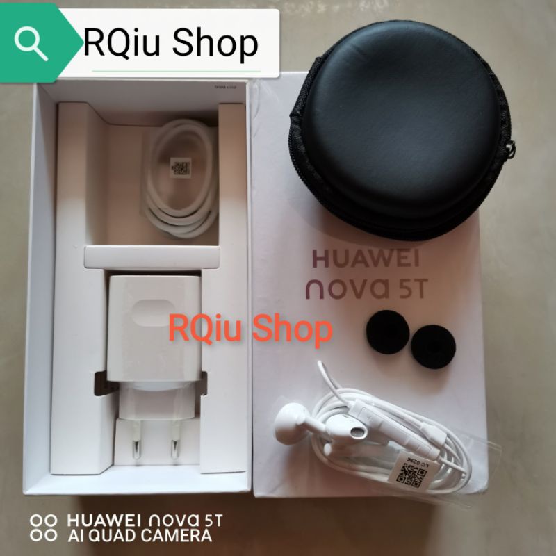 Headset Earphone Huawei Nova 5T Original 1000 Persen Type C