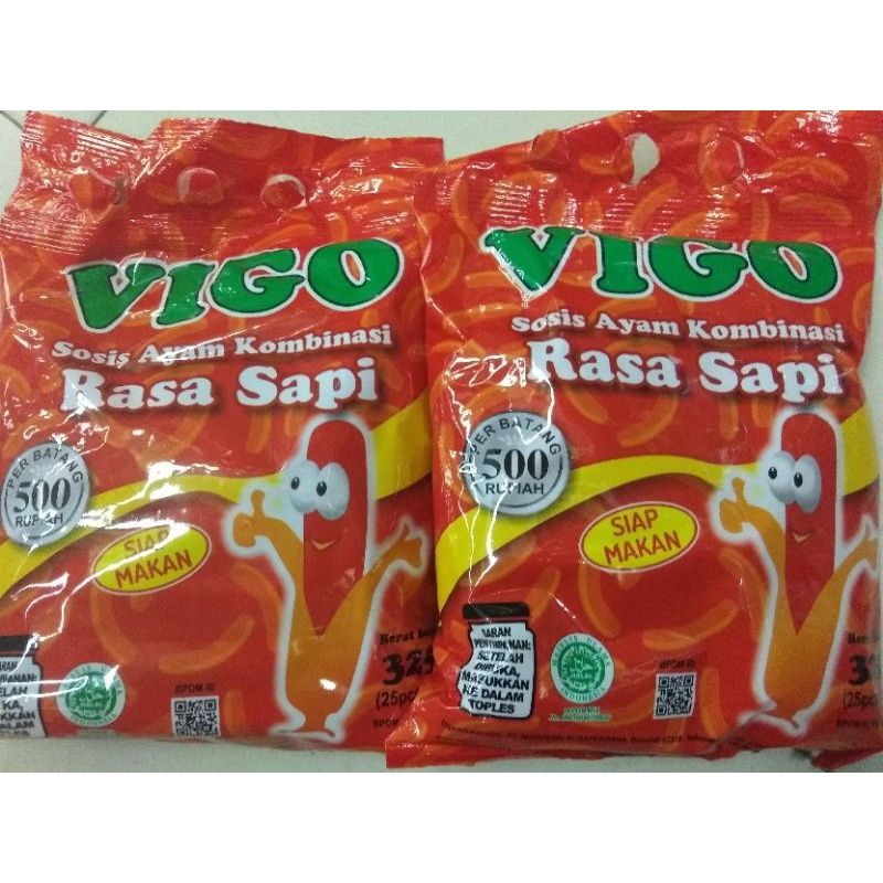 

SOSIS VIGO ISI 1PK 25PCS !!!! CANTUMKAN RASA UNTUK PEASANAN