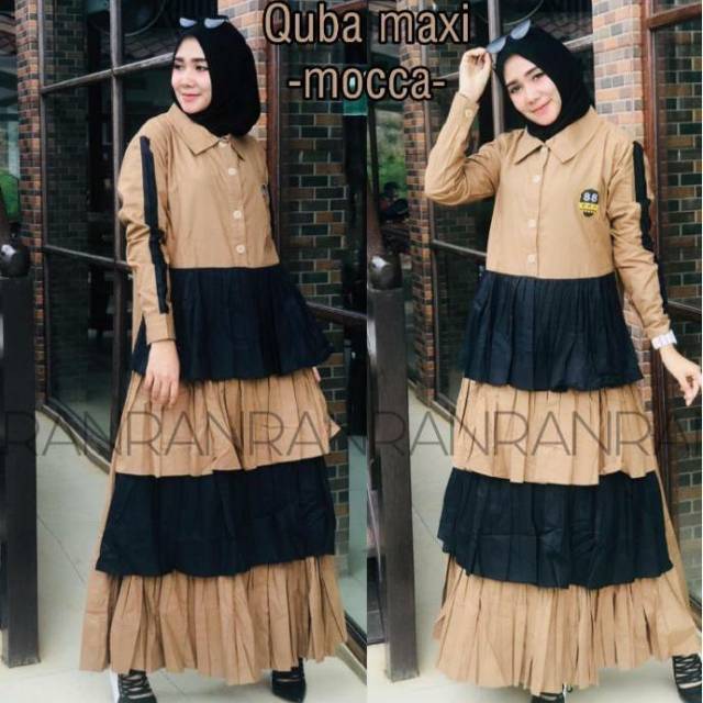 Gamis Quba Maxi / Dress Quba Maxi by Ran Original