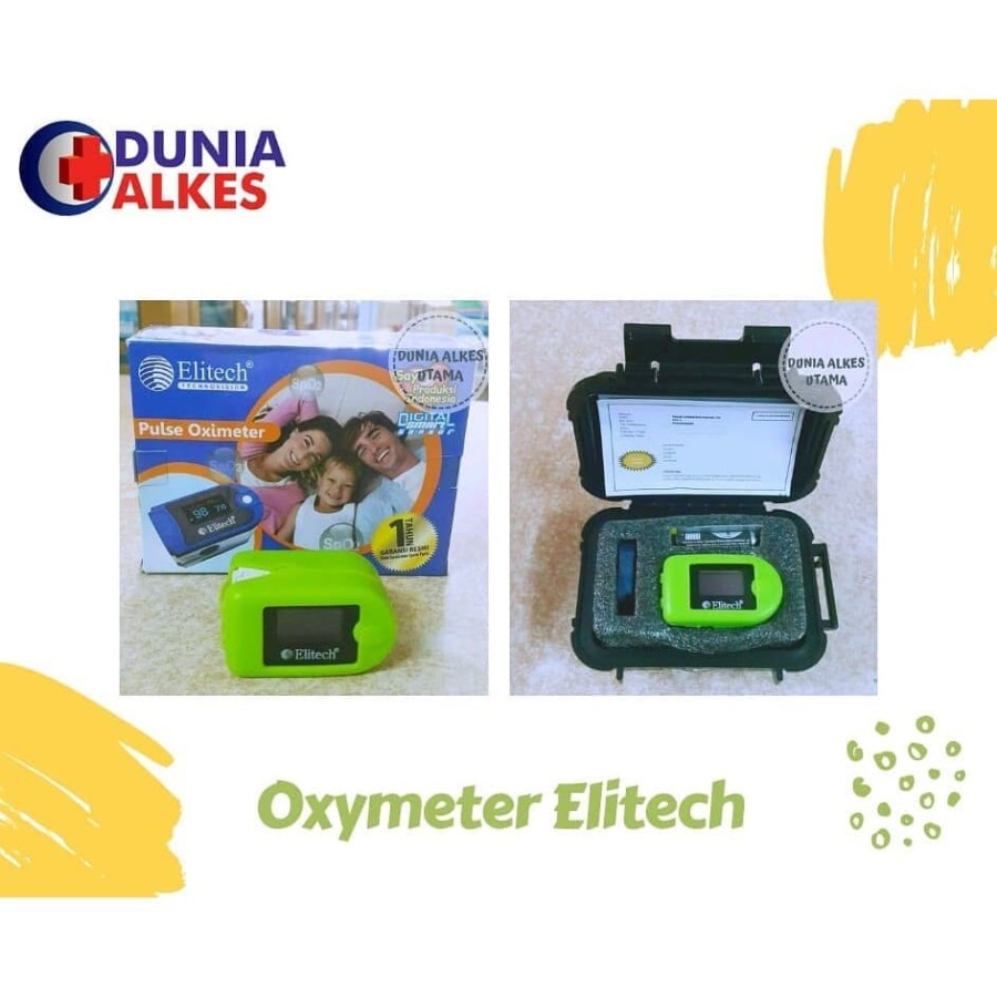 PULSE OXYMETER ELITECH FOX-1/ALAT SATURASI OKSIGEN ELITECH FOX-1