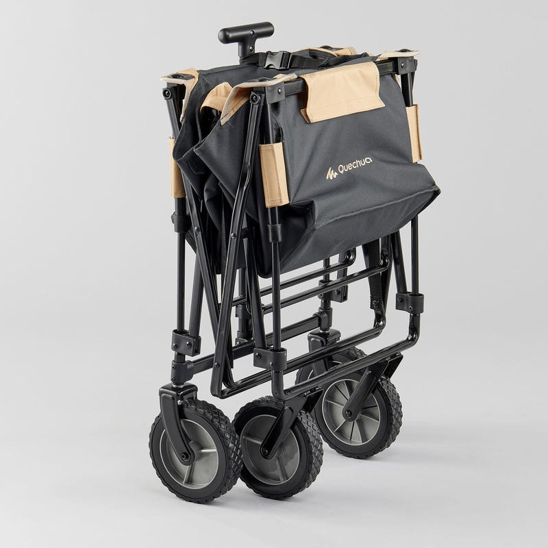 QUECHUA Camping Trolley Wagon Angkut Lipat Untuk Peralatan Berkemah