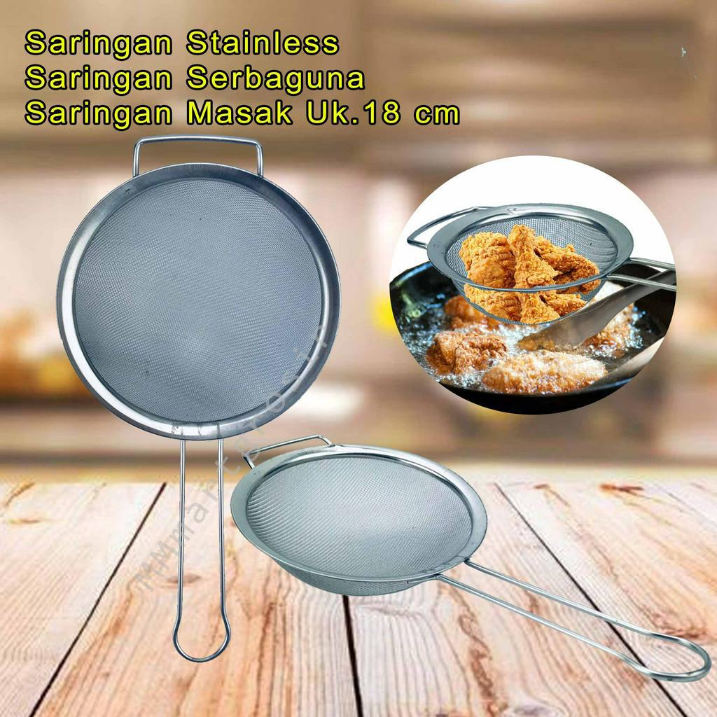 Saringan Masak / Saringan Tepung / Saringan Stainless / Saringan Serbaguna