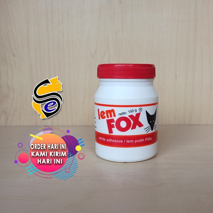 

Lem Fox / Lem Kertas Kecil Ukuran 150 gr