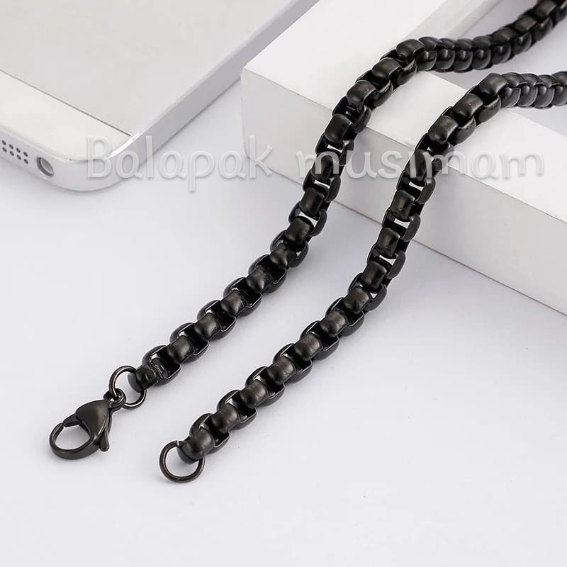 Kalung Rantai MCI TITANIUM IMPORT(Titanium 326L)