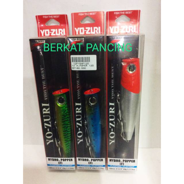 UMPAN  YO-ZURI HYDRO POPPER 120MM