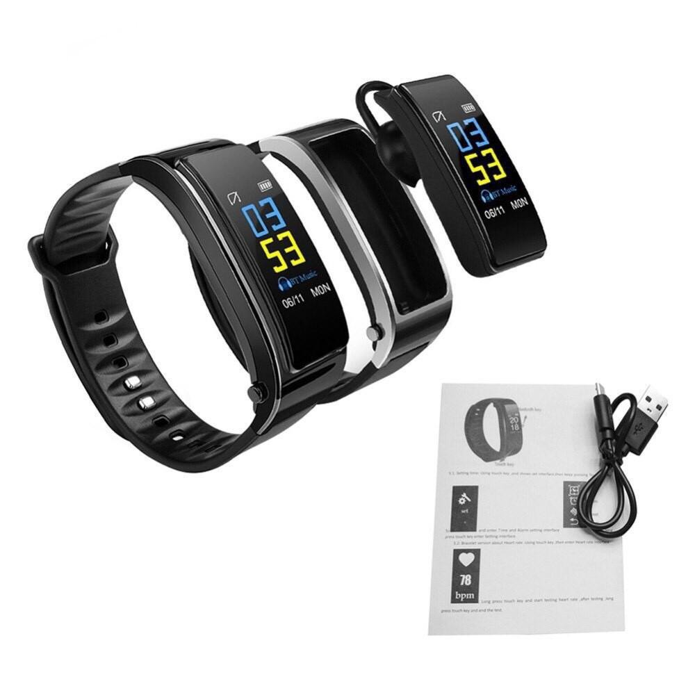 Swopply J181 Jam Tangan Bluetooth Smartwatch Band Earphone Multifungsi