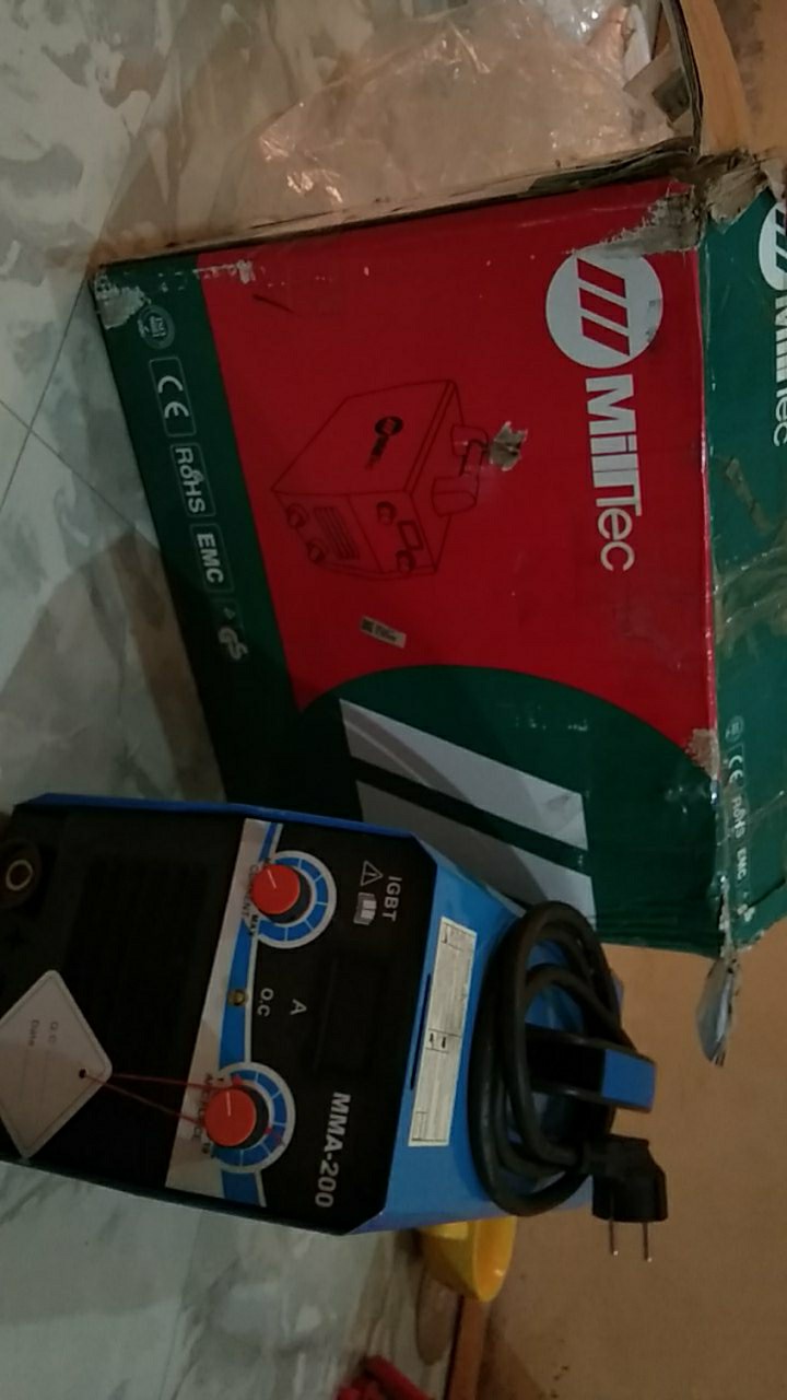 Mesin Las Mailtank Mma-200 Igbt 220v Model Sederhana 900 Watt