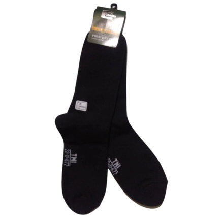 KAOS KAKI TNI PDL/PDH WARNA HITAM POLOS PRIA/WANITA