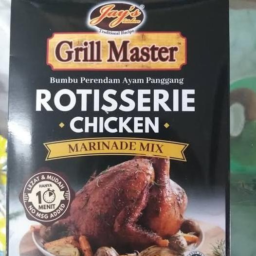 

] Jays Grill Master Rotisserie Chicken Bumbu Marinasi Ayam Panggang 30gr