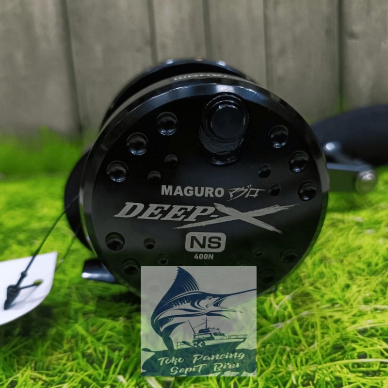 Reel OH MAGURO DEEP X NS 400N HANDLE KANAN BLACK NEW 2021