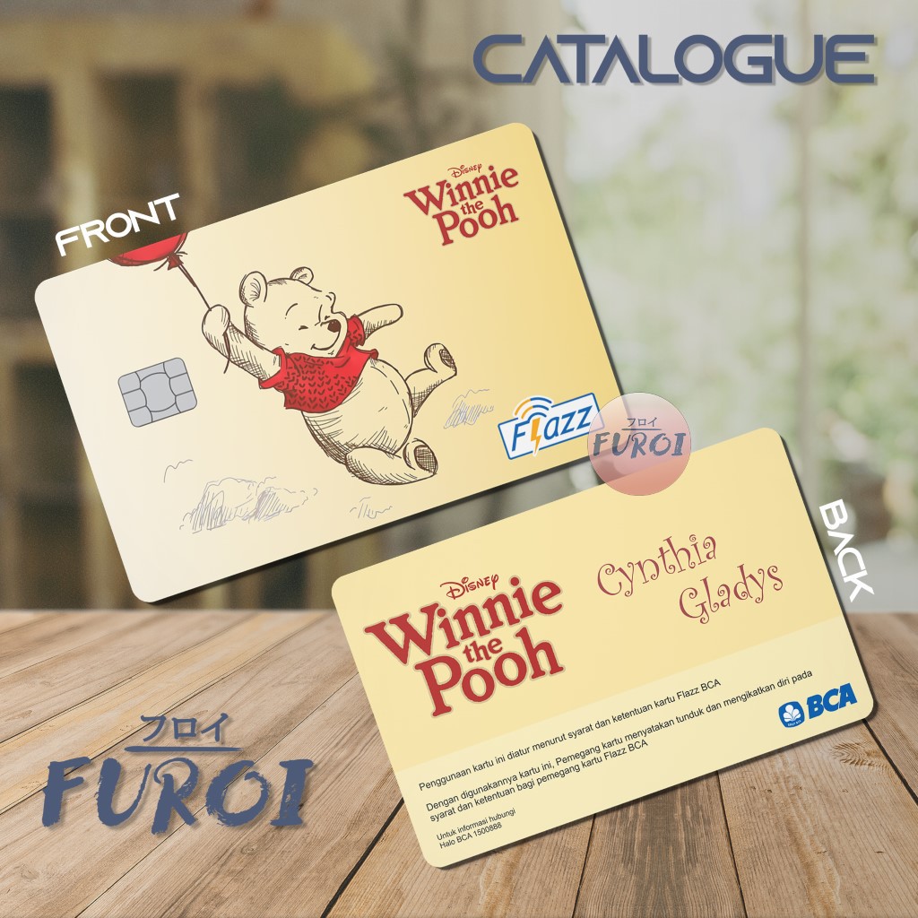 Kartu Flazz BCA | Kartu Emoney Mandiri | Disney | Floating Pooh