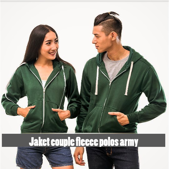 JAKET HOODIE POLOS COUPLE