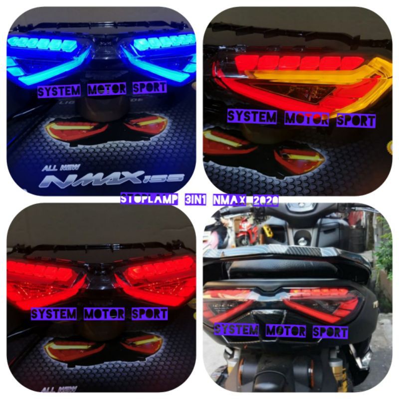 Stoplamp nmax 2020 merk jpa. stoplamp jpan yamaha nmax 2020