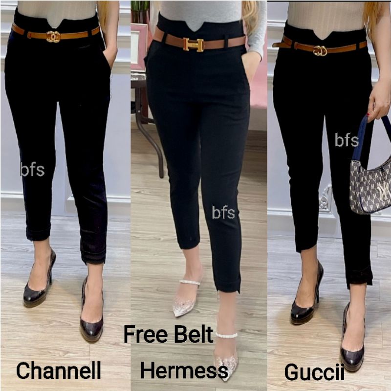 Celana Wanita SoftJeans Stretch Free Belt