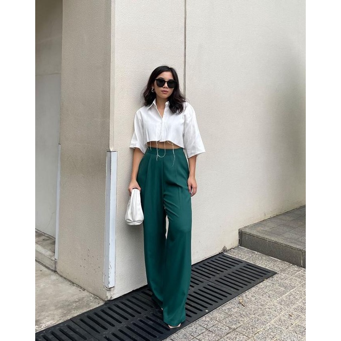 PHILLY PANTS (EMERALD GREEN) Termurah